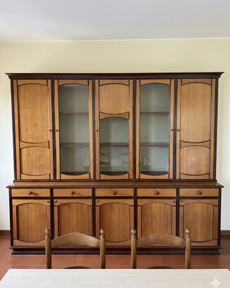 Credenza soggiorno in legno giá smontata