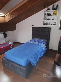 Letto singolo contenitore