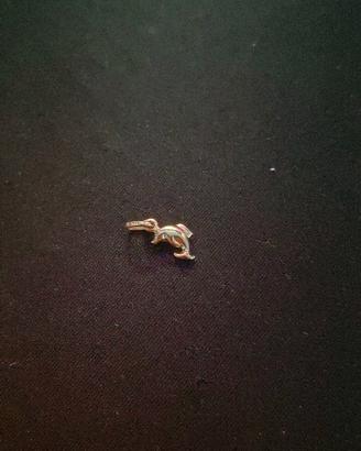 ciondolo delfino oro 18k