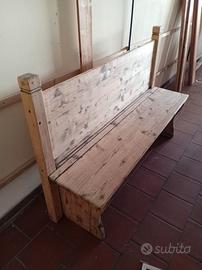 7 panche legno