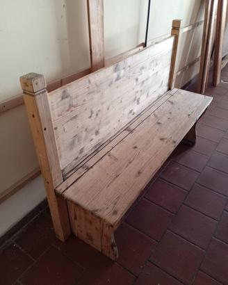 7 panche legno