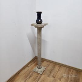 Colonna Portavasi in Marmo Pregiato – Piedistallo
