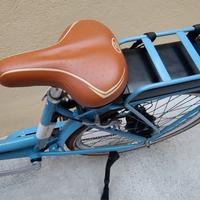 bicicletta vintage blue