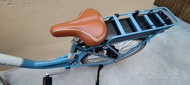 bicicletta vintage blue