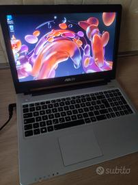 Notebook Asus 4GB ram,SSD 120GBbatteria KO