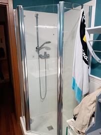 box doccia vetro 6 mm 3 lati