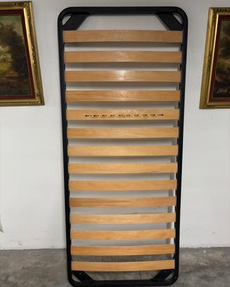 Rete letto singolo 80x190 completa di gambe