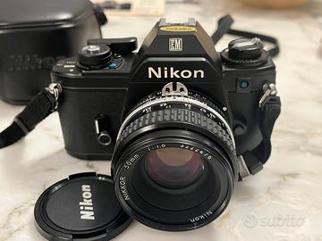 Nikon EM + kodak xl 55