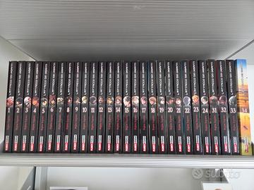 L'Attacco dei Giganti serie 1-34 (no da 25 a 30)