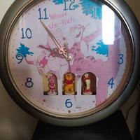 Orologio da parete Winnie Pooh vintage con melodia