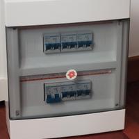 quadro elettrico per contatore eletrrocanali nuovo