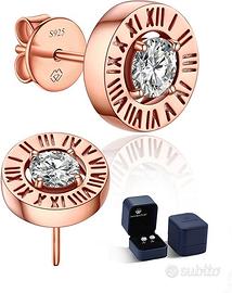 Orecchini MomentWish con moissanite, argento 925