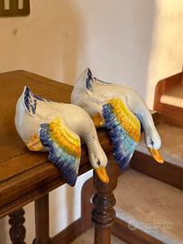 Set di uccellini decorativi in ceramica – stile vi