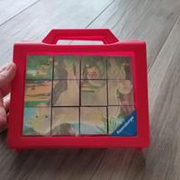 Ravensburger puzzle animali cubi 12 pezzi