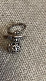 ciuccetto vintage argento