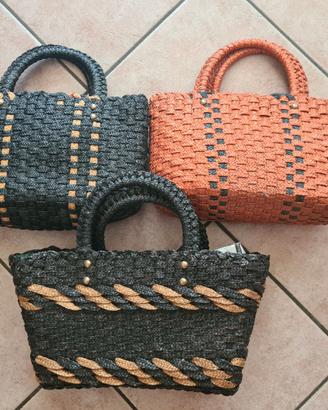 borse in paglia artigianali