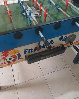 calcio balilla con gettoniera 0.50