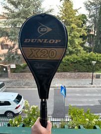 DUNLOP X20 - RACCHETTA DA TENNIS ANNI 80