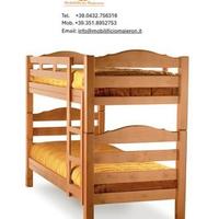 Letti Castello Legno Per Hotel Alberghi cd 0302