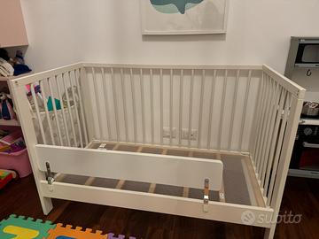 Lettino Gulliver Ikea con materasso