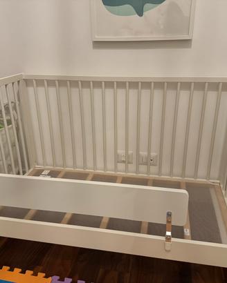 Lettino Gulliver Ikea con materasso
