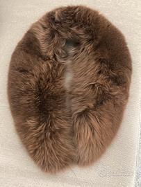 Collo di pelliccia di volpe