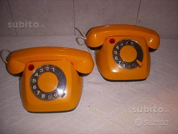 Telefoni giocattolo epoca anni 70