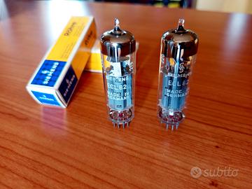 Valvole ECL 82 Siemens NOS