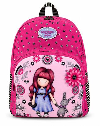 ZAINO SCUOLA ROSA *SANTORO LONDON - SCONTO +40%