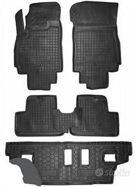 Tappetini in gomma su misura Chevrolet Orlando