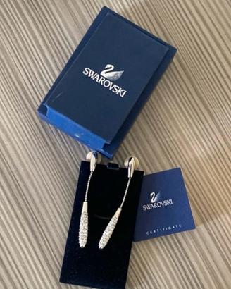 Orecchini con scatola swarovski