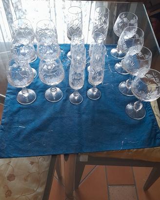 BICCHIERI DI CRISTALLO