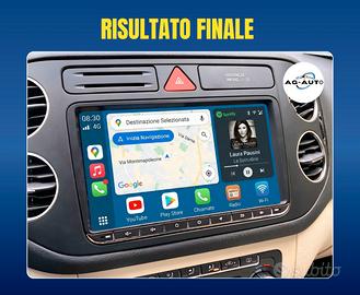 VK Tiguan KIT COMPLETO Autoradio android 9 pol.