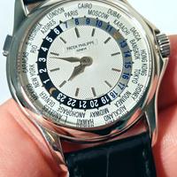 Patek World Time 37mm 5110G oro bianco Top 