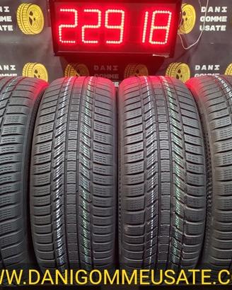 4 GOMME USATE 205 55 17 INVERNALI NEVE AL 80%