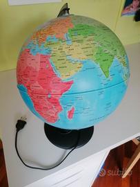 Mappamondo lampada