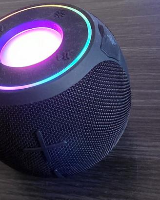Cassa Bluetooth luminosa 