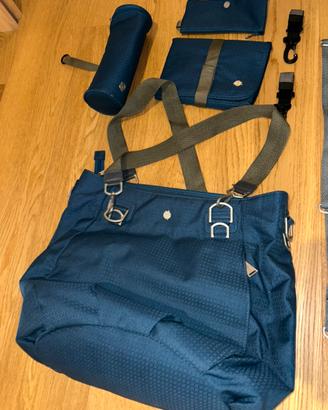 Borsa passeggino con fasciatoio portatile Lässig