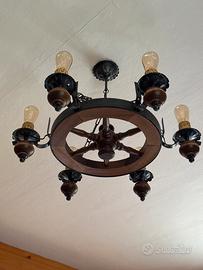 Lampadario ruota