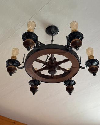 Lampadario ruota