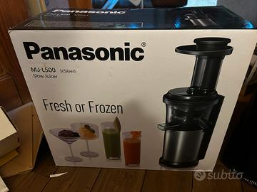 Panasonic MJ-L500S Slow Juicer – NUOVO, IMBALLATO