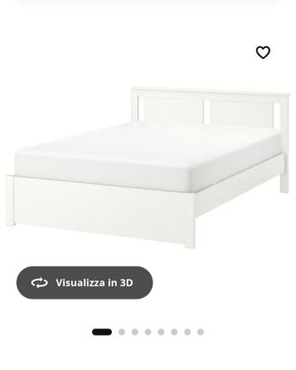 struttura letto ikea + materasso