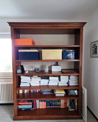 libreria noce massiccio