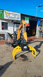 PINZA PER LEGNA DOPPIA BIELLA E ROTORI  IDRAULICI