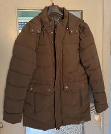 Piumino Cotton & Silk marrone
