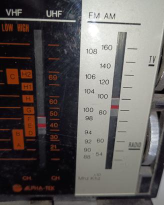 radio tv anni 80