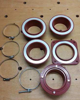 Connettori magnetici per aspirazione diam. 100mm