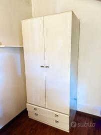 Armadio 2 Ante + 2 Cassetti