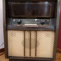 radio valvole GRUNDIG 7061 W/J giradischi FUNZIONA