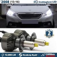 Kit LED per Peugeot 2008 FARI Lenticolari 12000LM